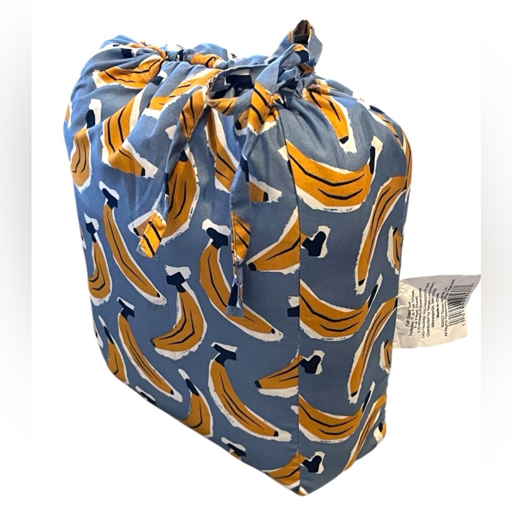 Banana Print Sheet Set - Blue & Yellow - Picture 3 of 9